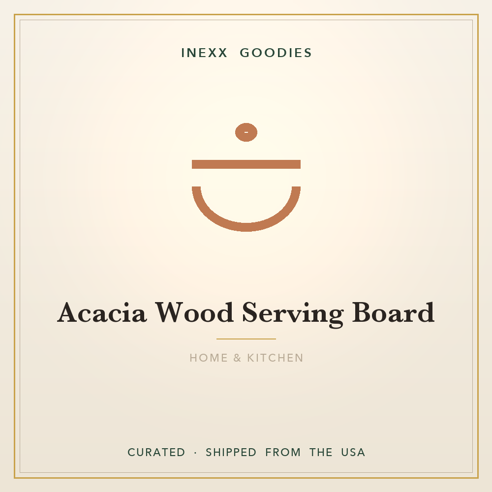 Acacia Wood Serving Board