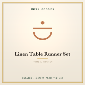 Linen Table Runner Set