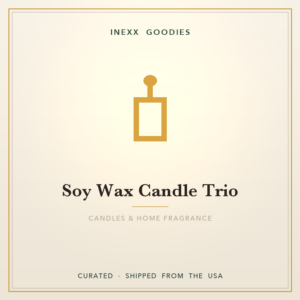 Soy Wax Candle Trio