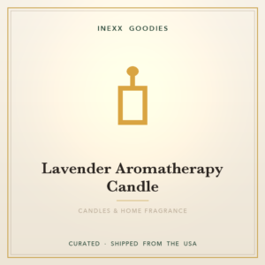 Lavender Aromatherapy Candle