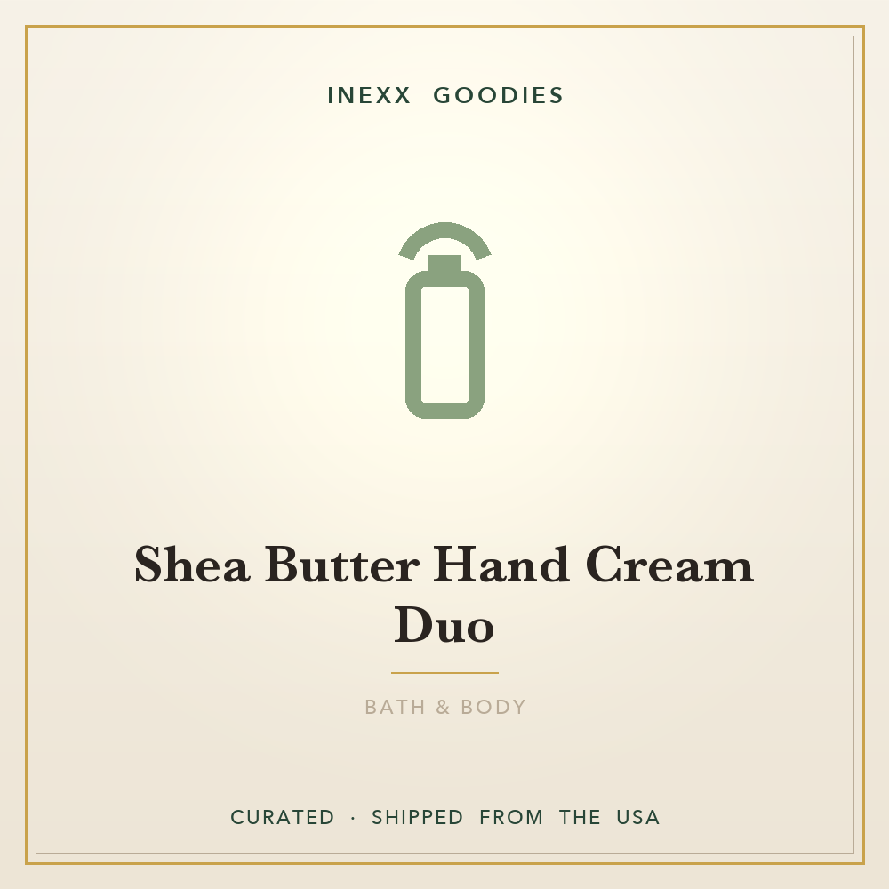 Shea Butter Hand Cream Duo
